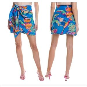 NWT Farm Rio Painted Jungle Mini Skirt